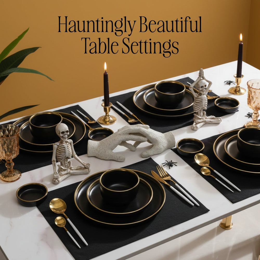 Spooky Yet Classy Halloween Table Decor Ideas