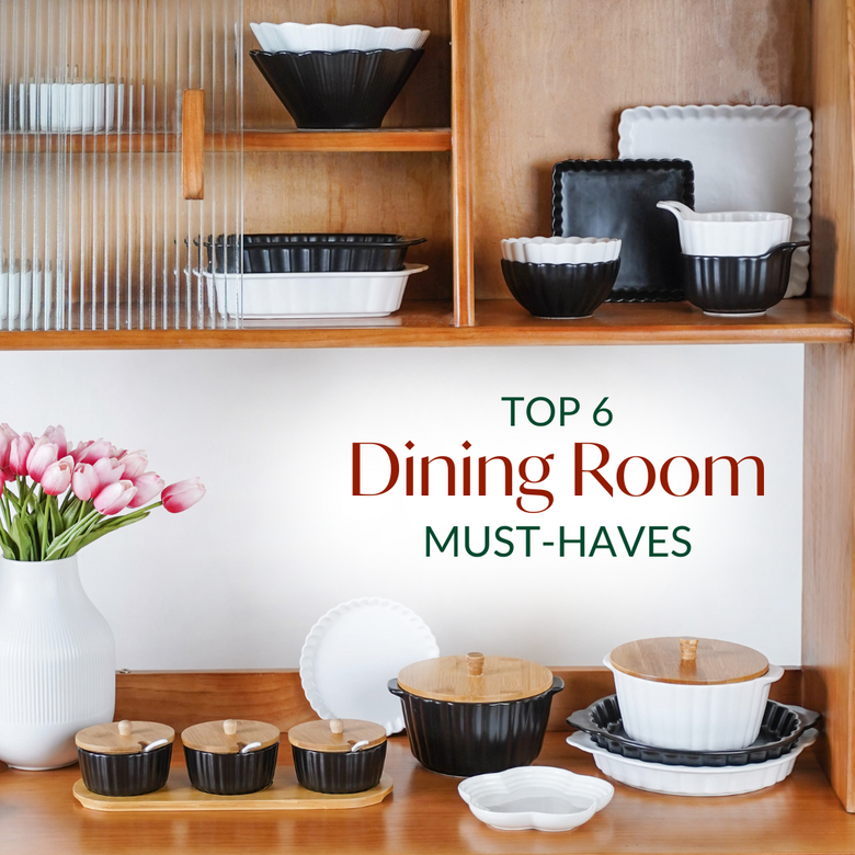 Top 6 Dining Room Essentials With Nestasia