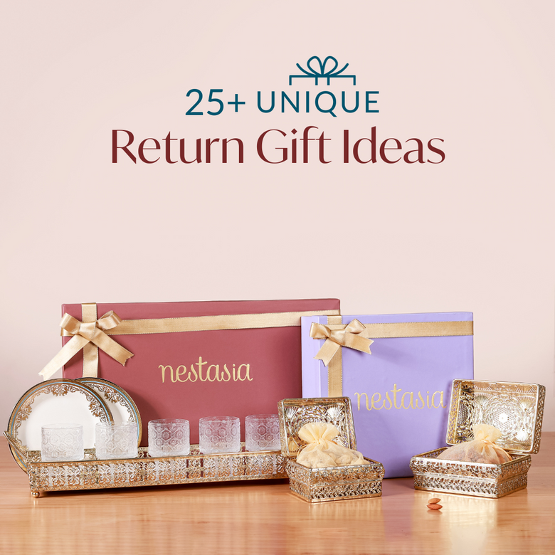 Top 25 Unique Return Gift Ideas | Nestasia