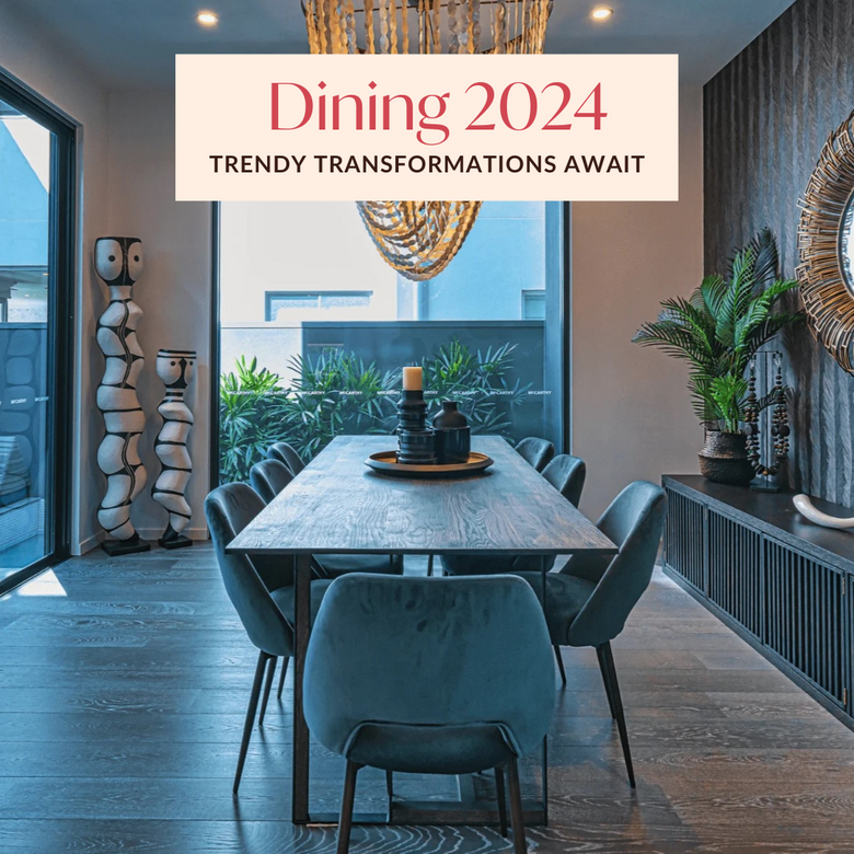 Top 5 Dining Room Trends For 2024 | Nestasia