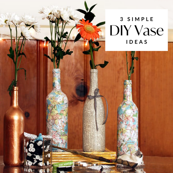 3 Simple DIY Vase Ideas To Decorate Your Home | Nestasia