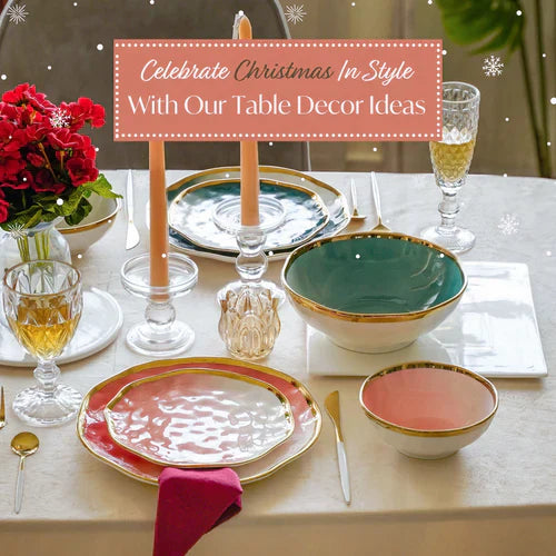 12 Enticing Christmas Table Decor Ideas