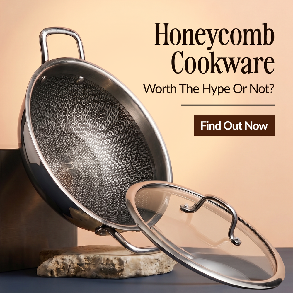 Honeycomb Cookware Benefits - Why It’s Becoming A Kitchen Favourite