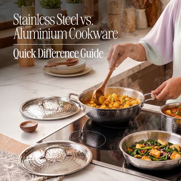 stainless steel vs aluminium cookware differences and how to tell them apart