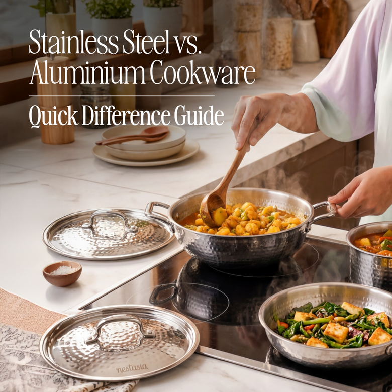 stainless steel vs aluminium cookware differences and how to tell them apart