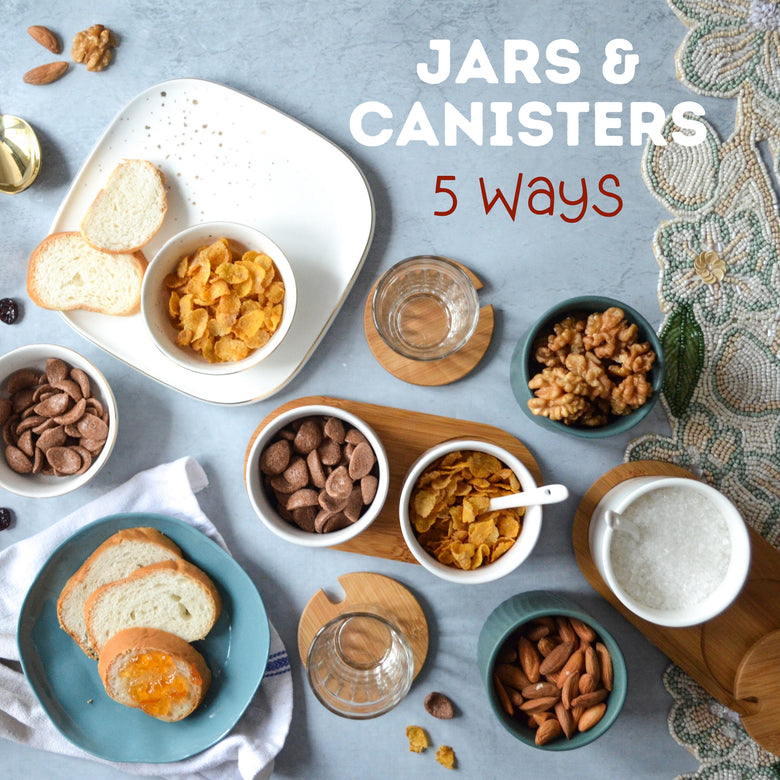Jars & Canisters: 5 Ways - Nestasia