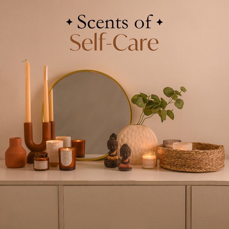 Self Care with Scented Candles |Nestasia