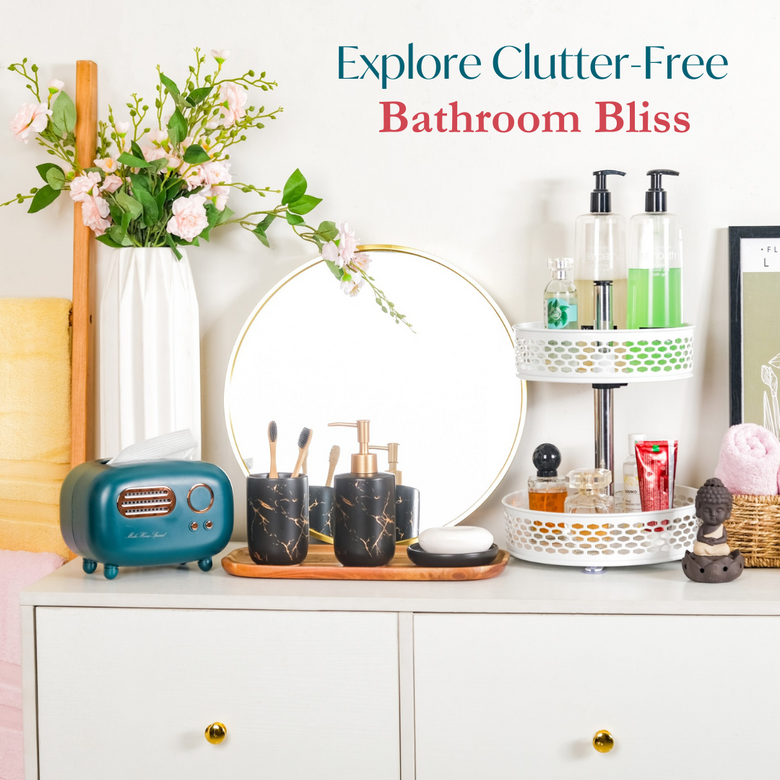 Tips & Ideas For A Clutter-Free Bathroom | Nestasia
