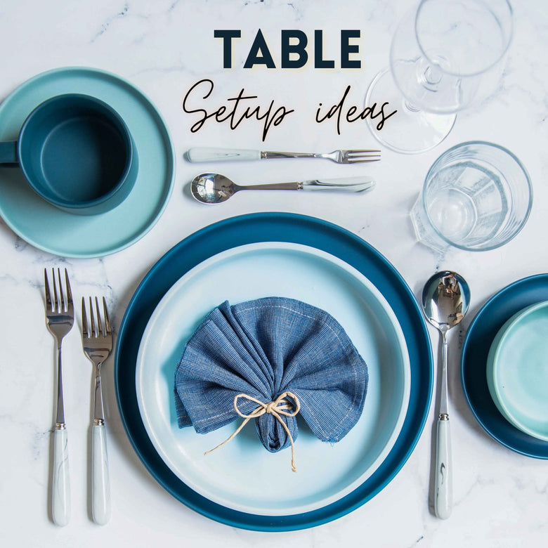 10 table set up ideas - Nestasia