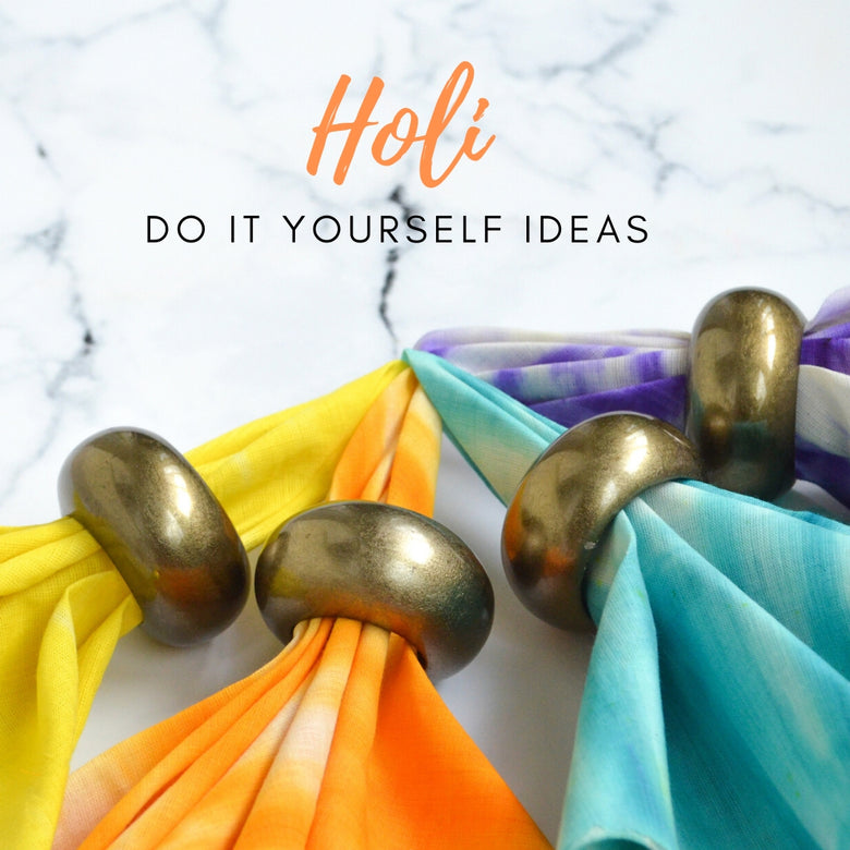 Holi Special Part II: 5 Do It Yourself Ideas - Nestasia
