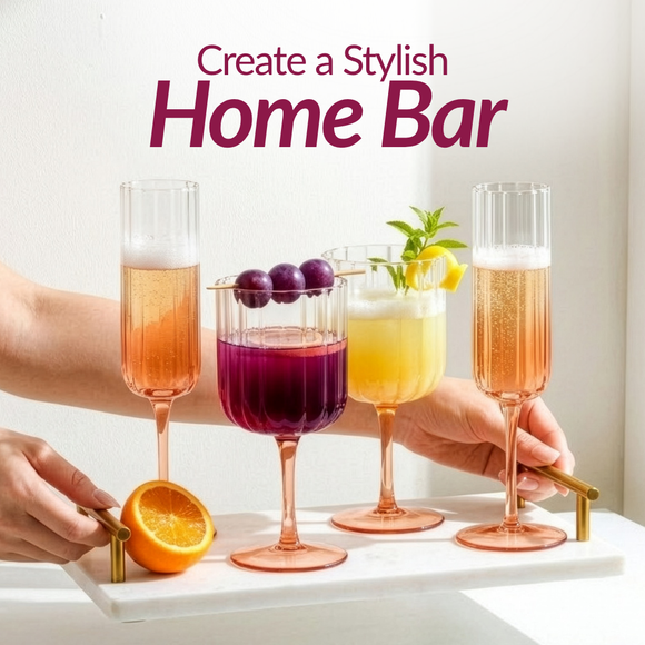 bar set up at home