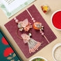 Blush Berry Rakhi And Lumba Gift Set