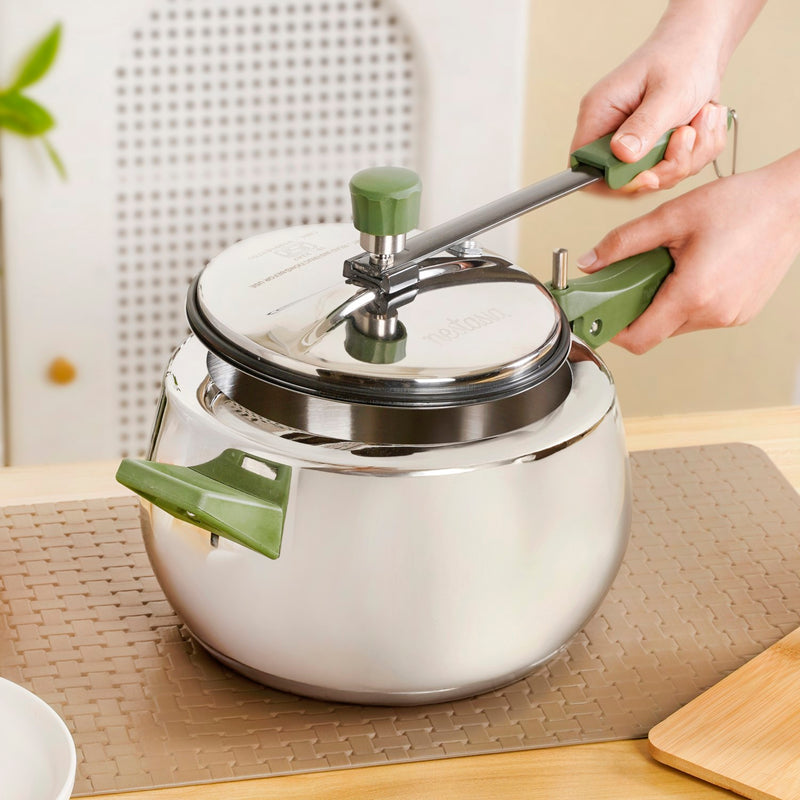 Zesta Stainless Steel Induction Bottom Pressure Cooker 5 Litre 5 Y Warranty