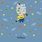 Minions It Gets Worse PickSip 40 Bottle Blue
