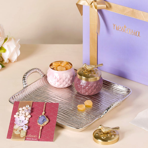 Charms Of Tradition Rakhi Hamper Set Of 9