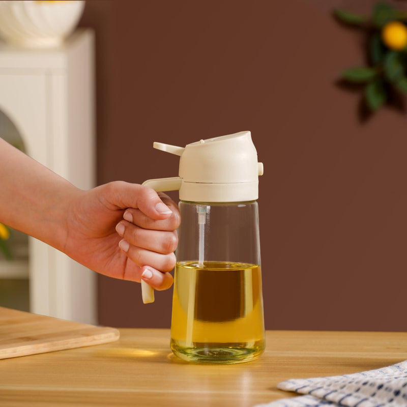 2 In 1 Spray And Pour Oil Dispenser Bottle 470ml