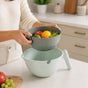 2 In 1 Kitchen Colander And Bowl 2000ml