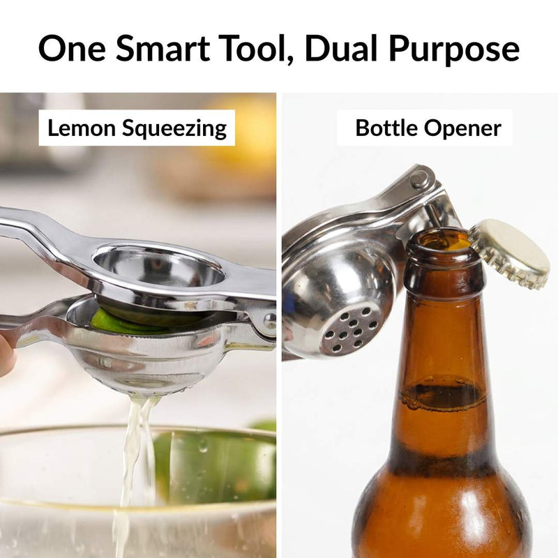 Lemon Squeezer With 2 In 1 Bottle Opener