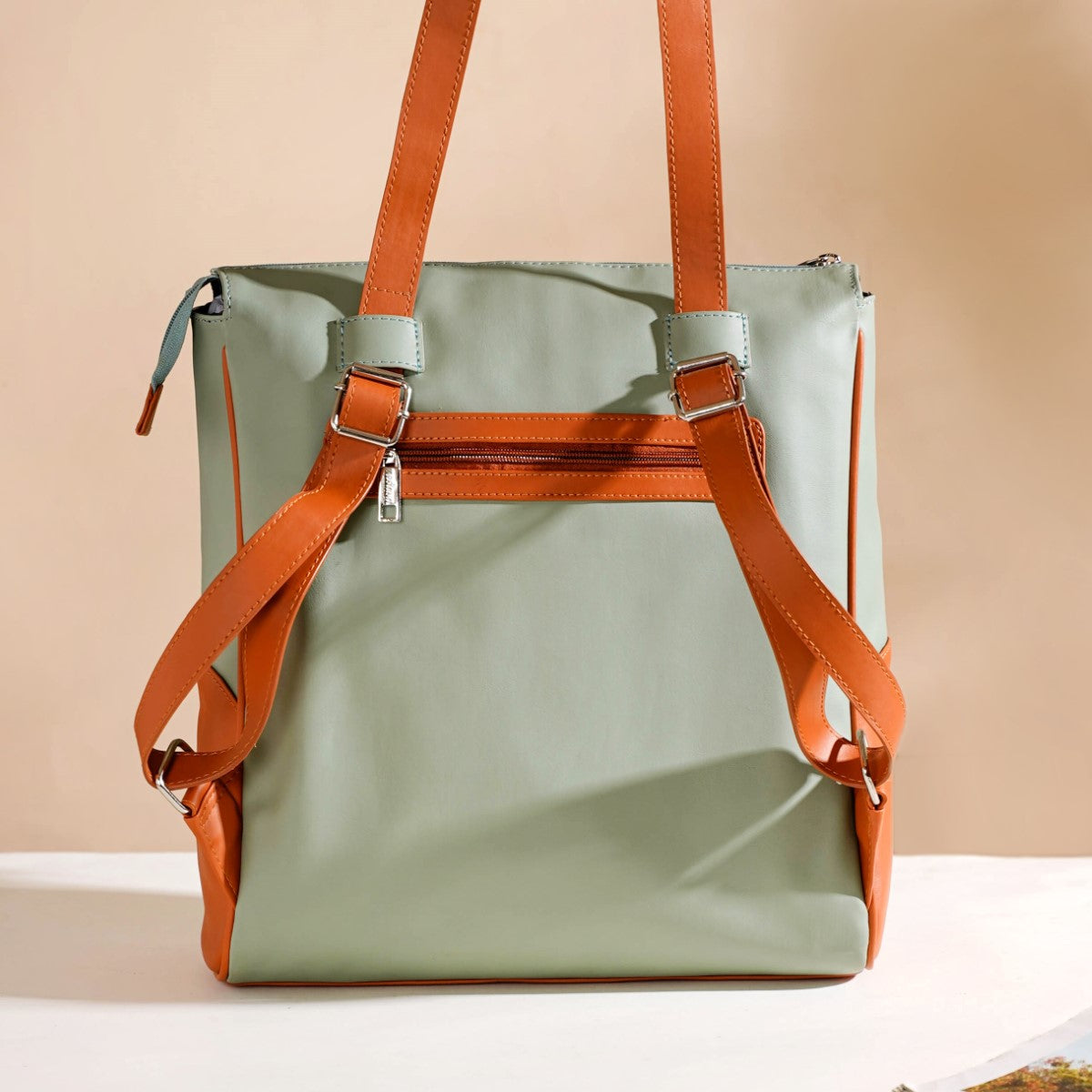 WILSLAT Backpack Purse for Female Canvas Tote Bag Multi Function Shoulder  Bags Dirt-proof Backpack for School Office Travel