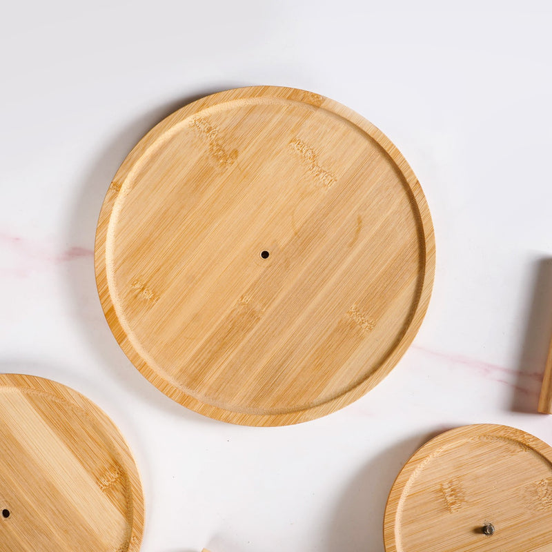 3 Tier Bamboo Cupcake Stand