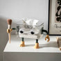 3D Cartoon Robot Tissue Box Green