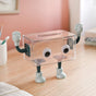 3D Robot Design Tissue Box Blue