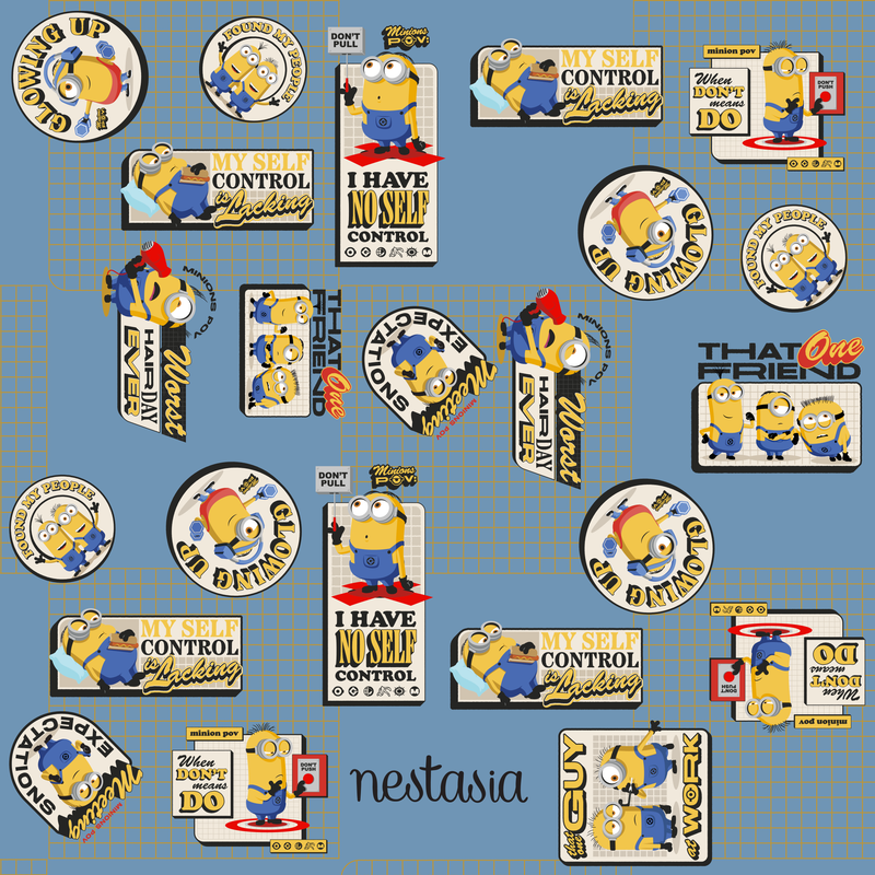 Minions That One Friend PickSip 40 Bottle Blue