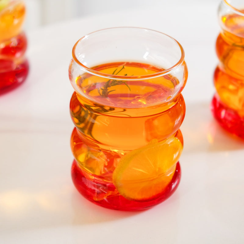 4 Tier Caterpillar Cocktail Glass Set Of 4 300ml