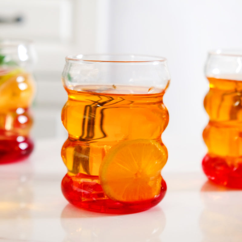 4 Tier Caterpillar Cocktail Glass Set Of 4 300ml