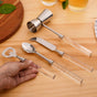 Contemporary Chic 4 Piece Stainless Steel Bar Tool Set