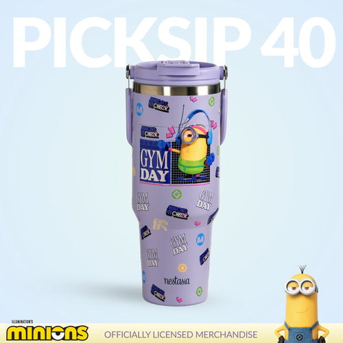Minions Gym Day Insulated Bottle 1200ml