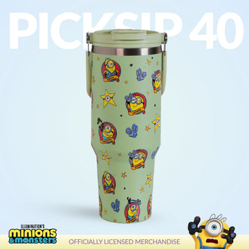 Minions And Monsters Moods PickSip 40 Bottle 1200ml Green