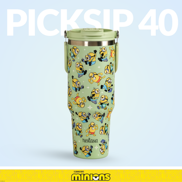 Minions Stuart Poses PickSip40 Bottle 1200ml Green