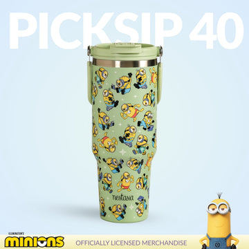 Minions Stuart Poses PickSip40 Bottle 1200ml Green