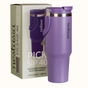 PickSip 40 Insulated Tumbler With Top Handle Viva Violet 1200ml