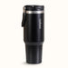 PickSip 40 Insulated Tumbler With Top Handle Black Noir 1200ml