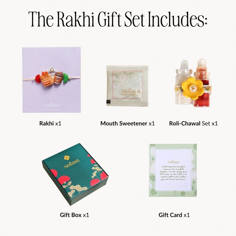 Bread And Brew Rakhi Set For Brother