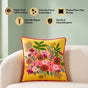 Sunshine Bouquet Embroidered Cushion Cover 40x40cm