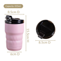 Brewster Stainless Steel Portable Coffee Tumbler Wistful Mauve 355ml