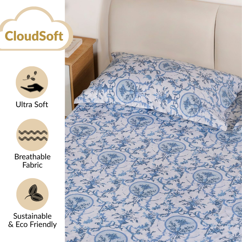 Riviera Queen Size Bedding Set 254x229cm