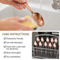 Rose Gold PVD Coated Spoon Set Of 12