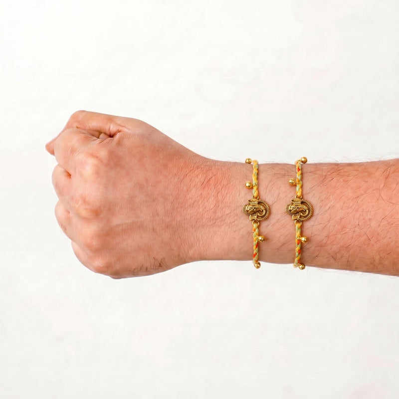 Mangalmurti Ganesha Rakhi Set