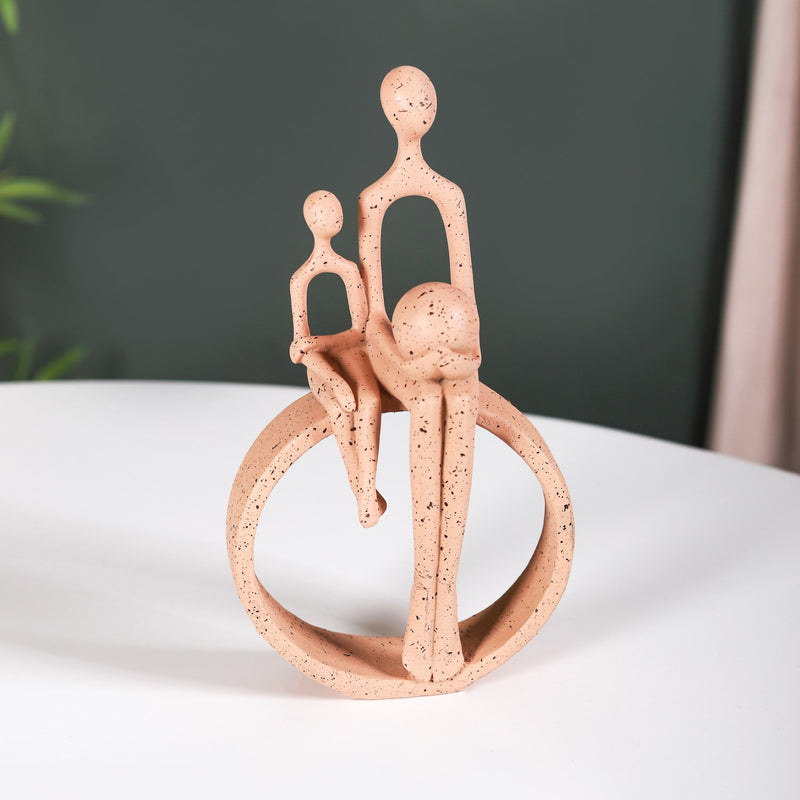 Mother And Child Resin Sculpture Showpiece