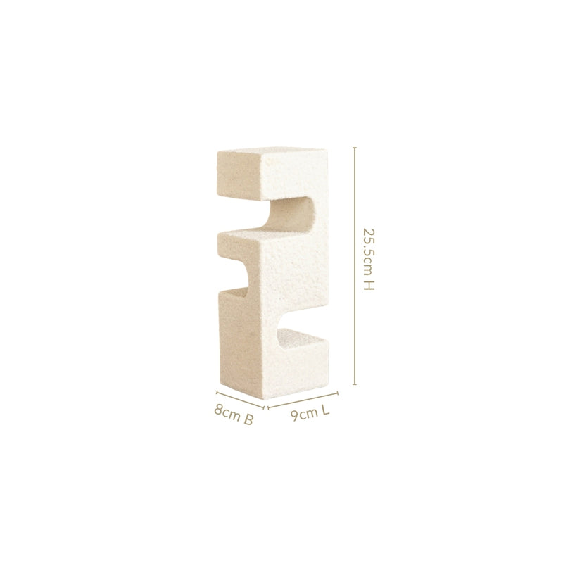 Abstract Arch Cutout Vertical Sculpture