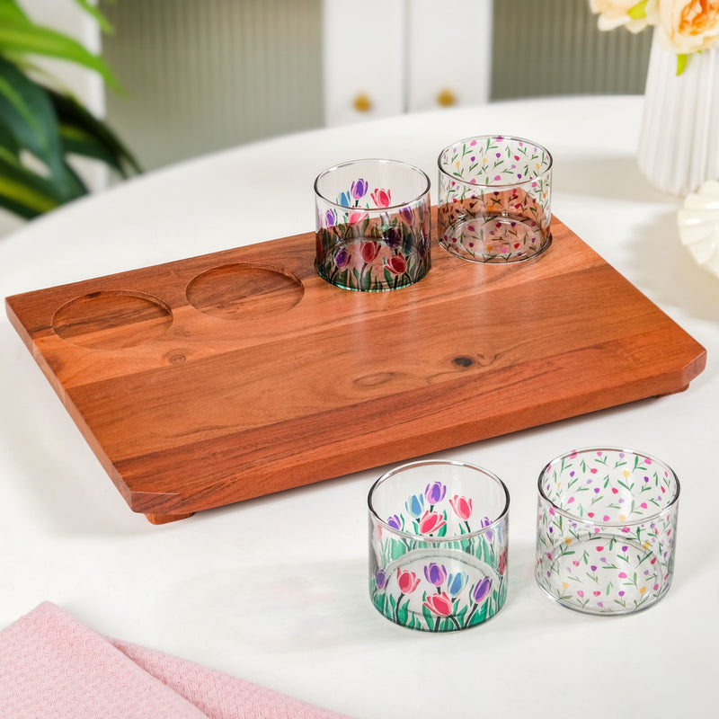 Platterazzi Party Platter With Dip Bowls Set Of 5