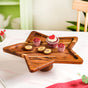 Acacia Star Dessert Riser