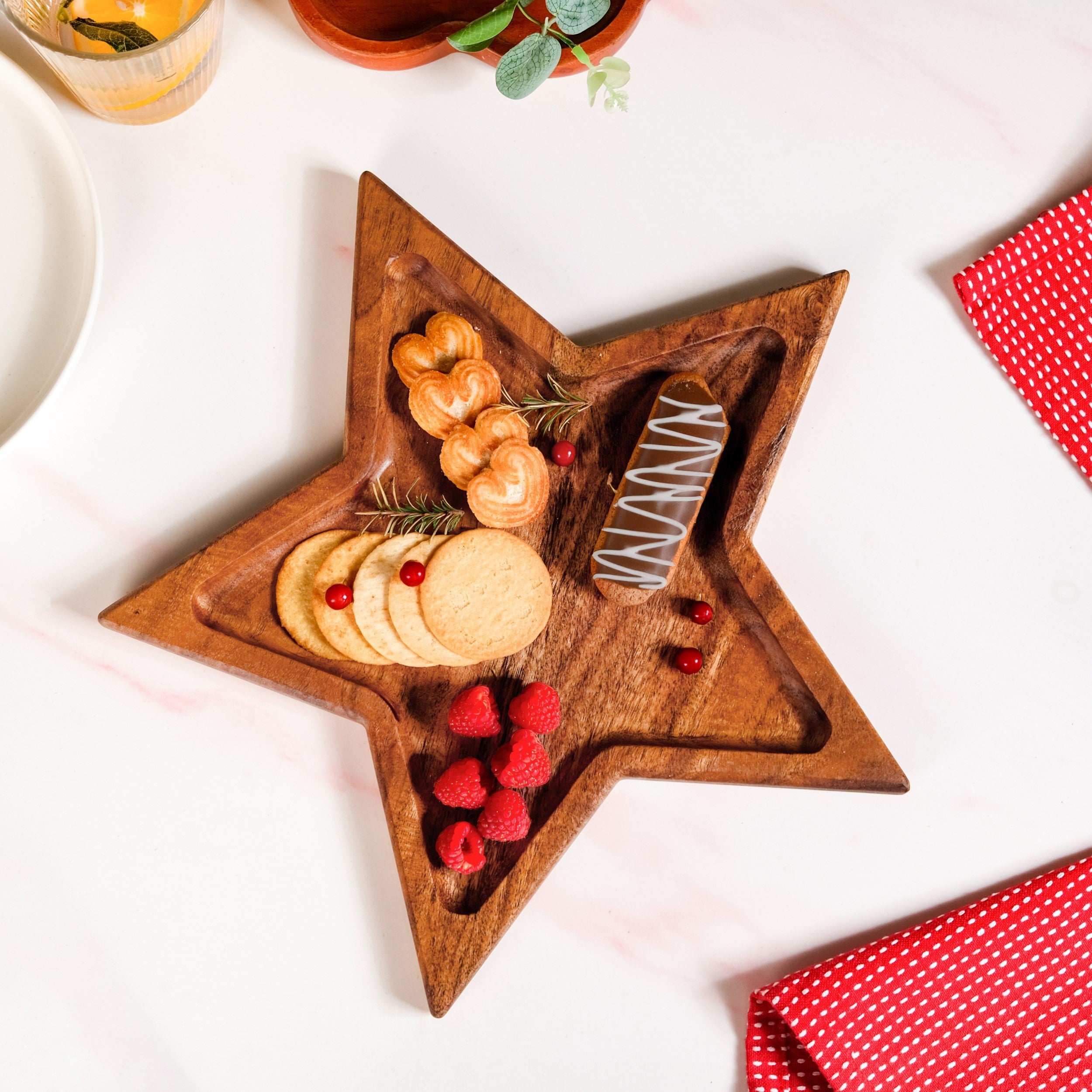 Acacia Star Serving Platter Online - Premium Platter | Nestasia
