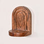 Acacia Wall Mounted Test Tube Planter Set Of 2