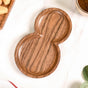 Acacia Wood Peanut Shape Serving Platter