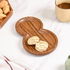 Acacia Wood Peanut Shape Serving Platter